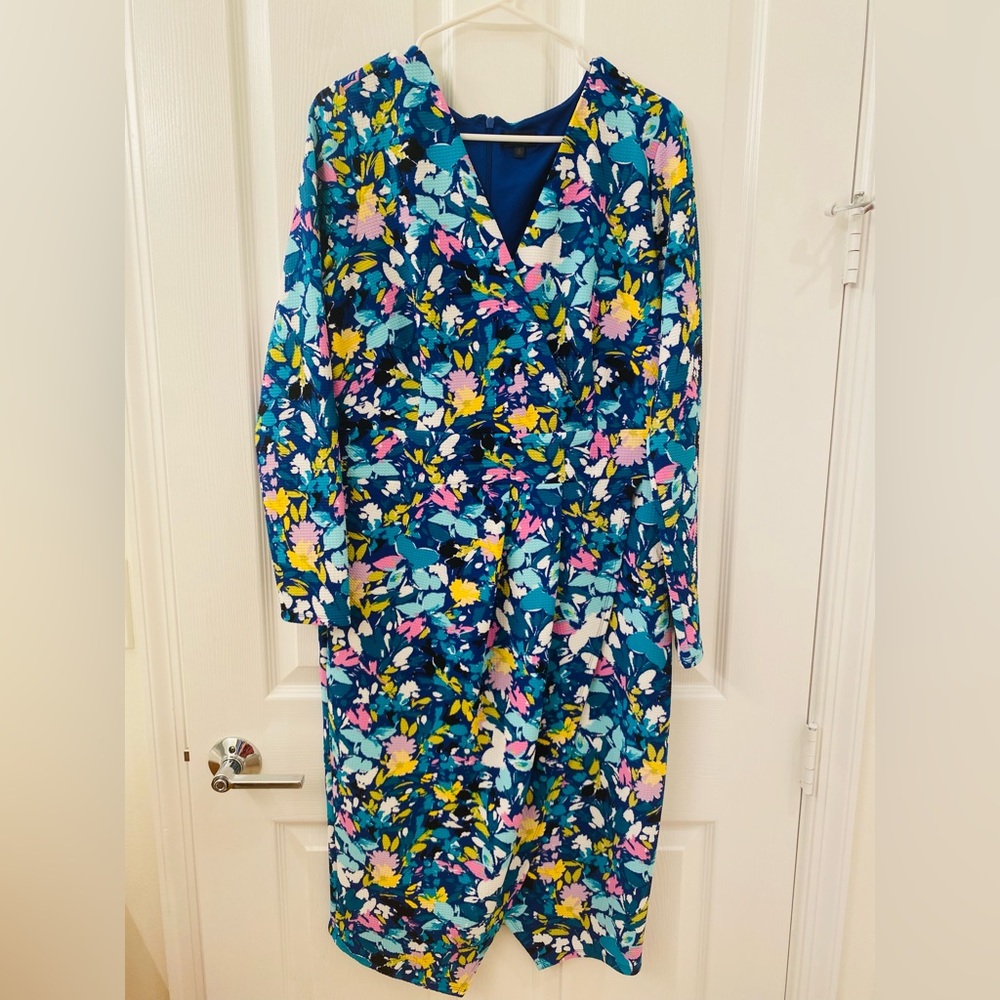 Multi-color Rachel Roy Long-Sleeve Dress